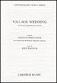 Village Wedding ATTB Choral Score cover